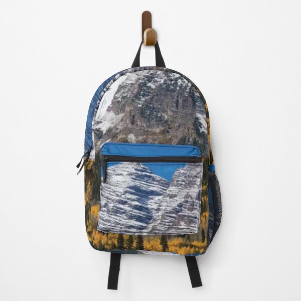 Item preview, Trees With Mountain Range In The Background Maroon Bells designed and sold by HammiltenJohn.