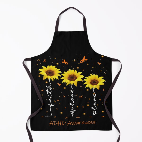 Item preview, Sunflower Faith Hope Love ADHD Awareness designed and sold by largellie.