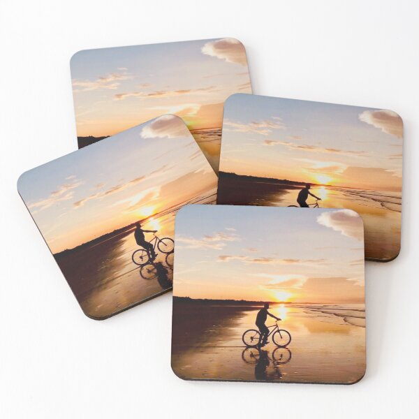 Item preview, Sunset Bike Ride on Kiawah Island  designed and sold by MyHughesShop.