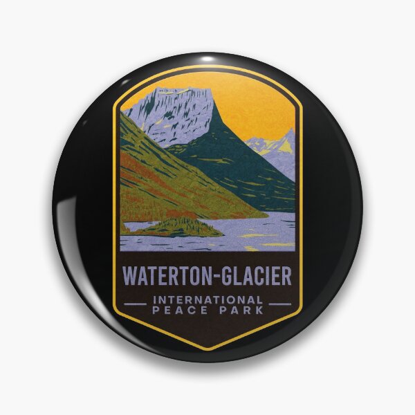 Item preview, Waterton-Glacier International Peace Park designed and sold by JordanHolmes.