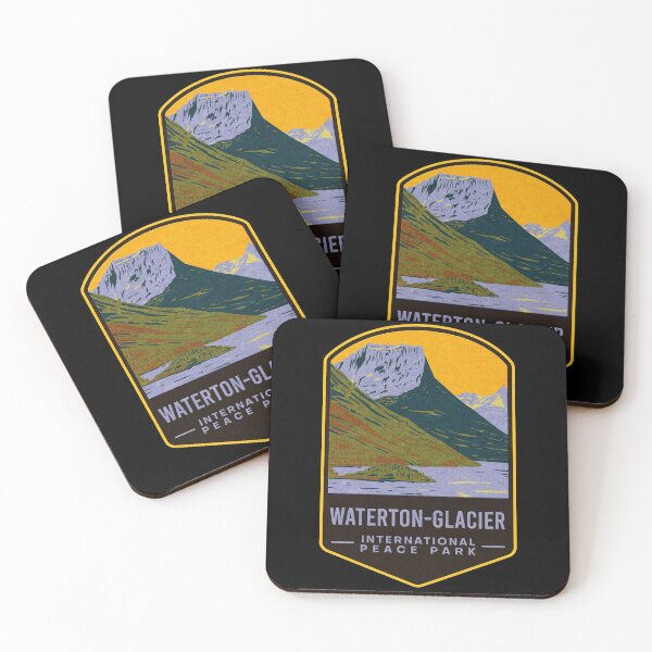 Item preview, Waterton-Glacier International Peace Park designed and sold by JordanHolmes.
