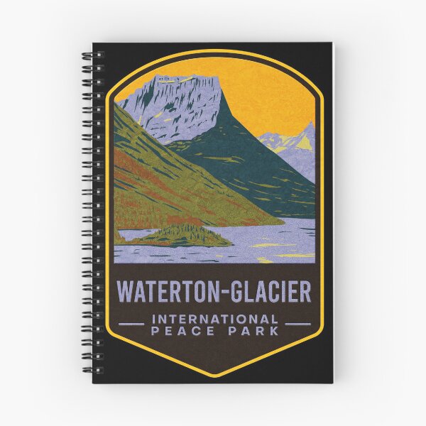 Item preview, Waterton-Glacier International Peace Park designed and sold by JordanHolmes.