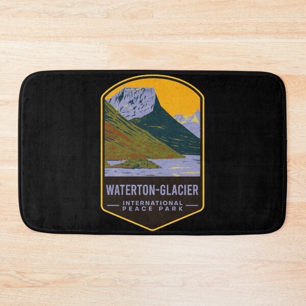 Item preview, Waterton-Glacier International Peace Park designed and sold by JordanHolmes.