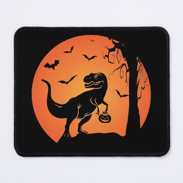 Item preview, Halloween Dinosaur with Candy Pumpkin, Bats, Scary Tree, Spider Wide, Design For Funny designed and sold by levdone.