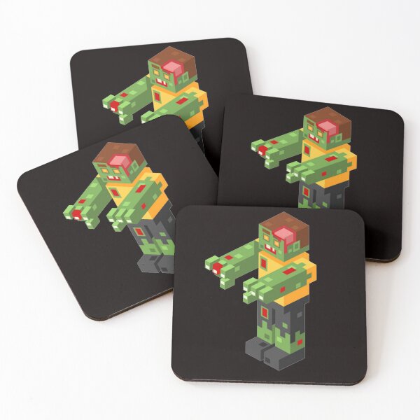 Item preview, Pixel Halloween Zombie designed and sold by WearWolfDesigns.