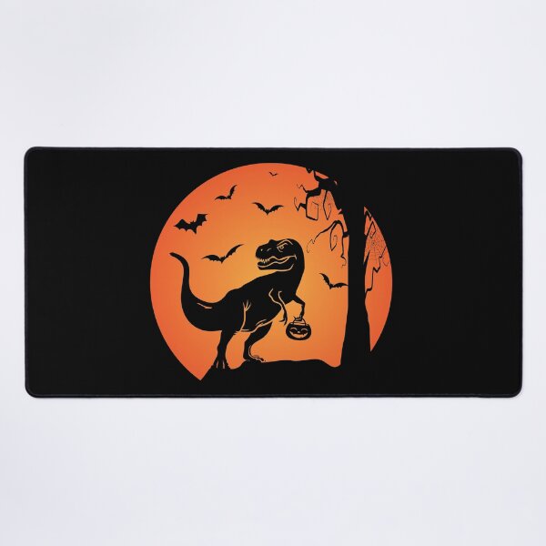 Item preview, Halloween Dinosaur with Candy Pumpkin, Bats, Scary Tree, Spider Wide, Design For Funny designed and sold by levdone.