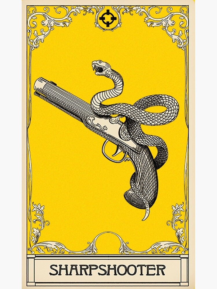 Sharpshooter card" Greeting Card for Sale jennibxx | Redbubble