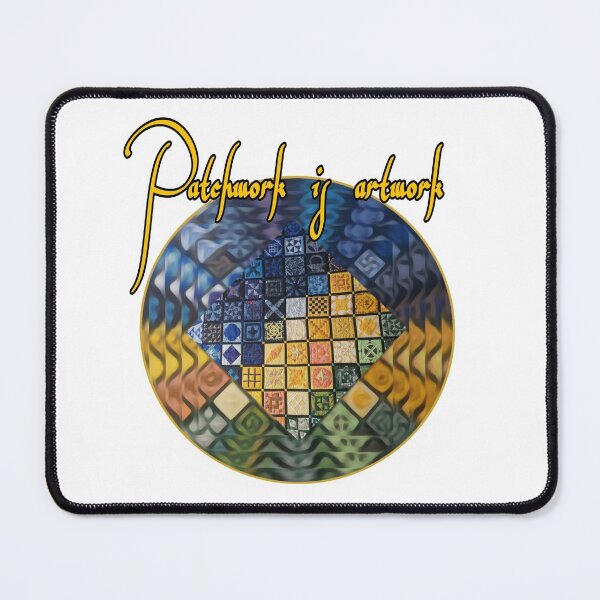 Item preview, Patchwork is Artwork photo design with lettering designed and sold by kikidu21.