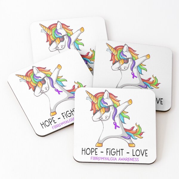 Item preview, Hope Fight Love Fibromyalgia Awareness designed and sold by Brad-FI.