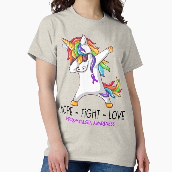 Item preview, Hope Fight Love Fibromyalgia Awareness designed and sold by Brad-FI.