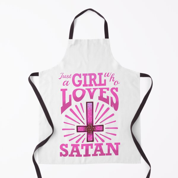 Item preview, Just a girl who loves satan pink designed and sold by weilertsen.