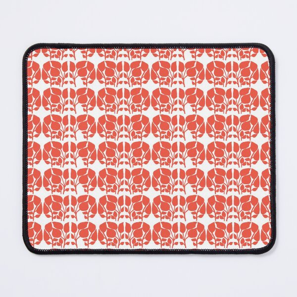 Item preview, Red House Plants Pattern designed and sold by Ildiko Sipos.