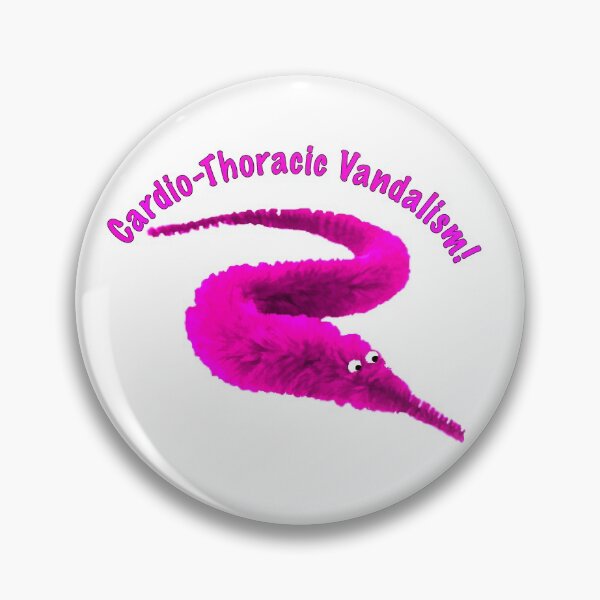 Item preview, Worm on a string Cardio-thoracic Vandalism designed and sold by Geek-Nerd-Shop.