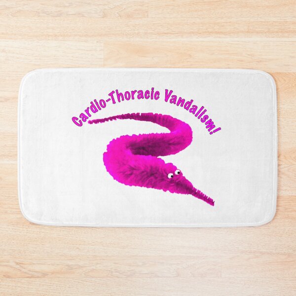 Item preview, Worm on a string Cardio-thoracic Vandalism designed and sold by Geek-Nerd-Shop.