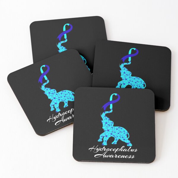 Item preview, Hydrocephalus Awareness Elephant  - hydrocephalus awareness  designed and sold by Designs Of all kinds.