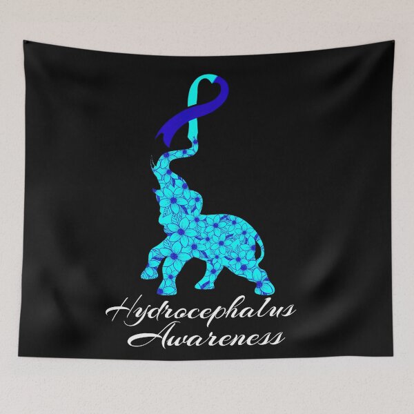Item preview, Hydrocephalus Awareness Elephant  - hydrocephalus awareness  designed and sold by Designs Of all kinds.