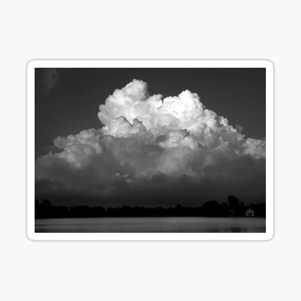 Item preview, Large Fluffy Clouds Over Sunet Lake - The Vicksburg Collection designed and sold by Sam Morrison.