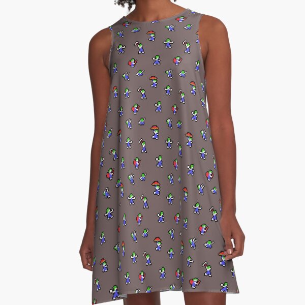 Lemmings A-Line Dress