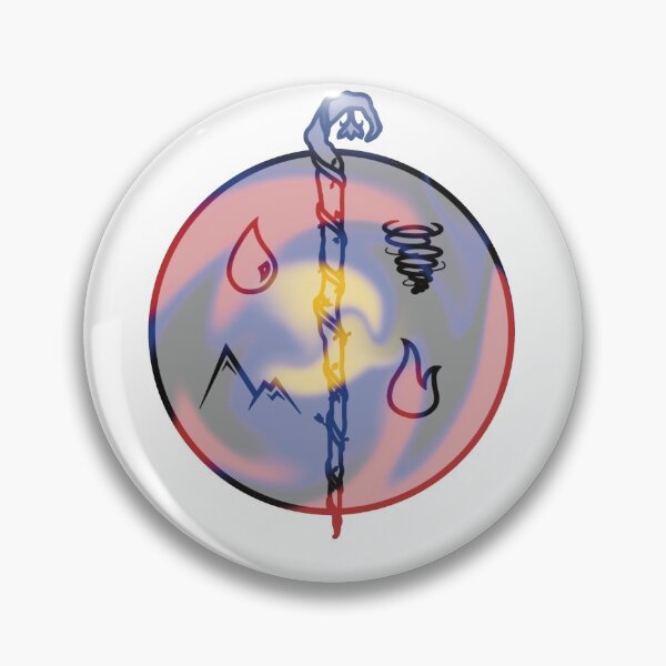 Item preview, Polyamory Druid Symbol designed and sold by AdlayasDesigns.
