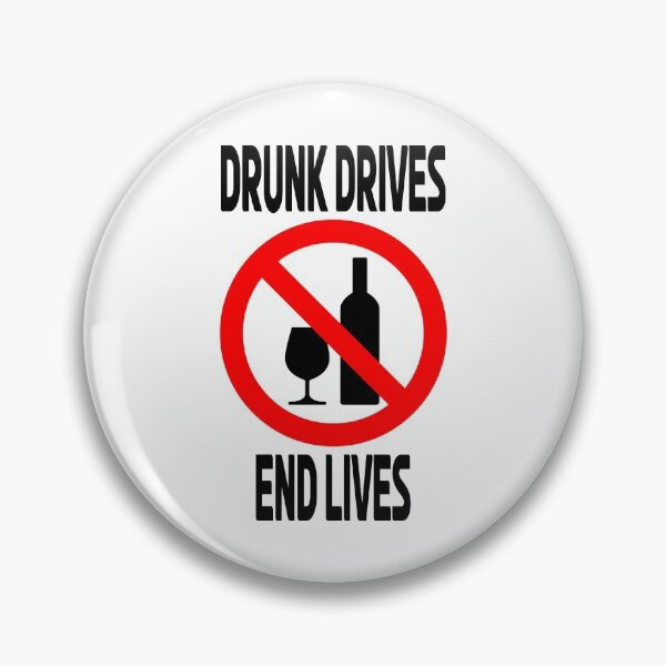 Artikelvorschau, Drunk Drives End Lives - Gift for a Sober or Recovering Friend entworfen und verkauft von CoolArtGeek.