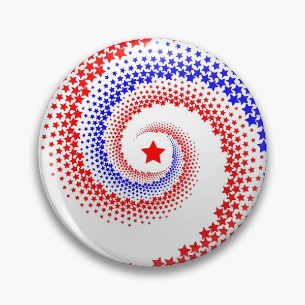 Item preview, Yugoslavia Red Blue Stars Pattern  designed and sold by TinThor.