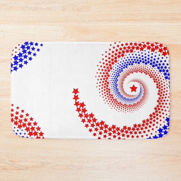 Item preview, Yugoslavia Red Blue Stars Pattern  designed and sold by TinThor.