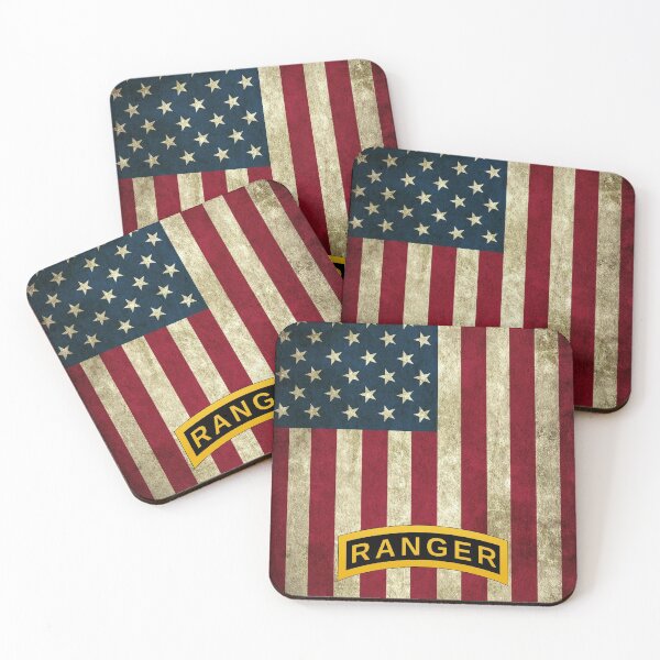 Item preview, American Flag Army Ranger School Tab designed and sold by Your Treasures.