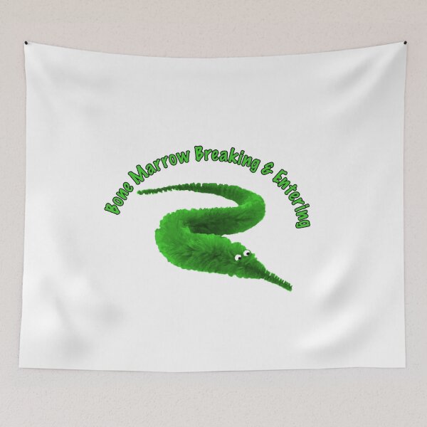 Item preview, Worm on a string Bone Marrow Breaking and Entering designed and sold by Geek-Nerd-Shop.