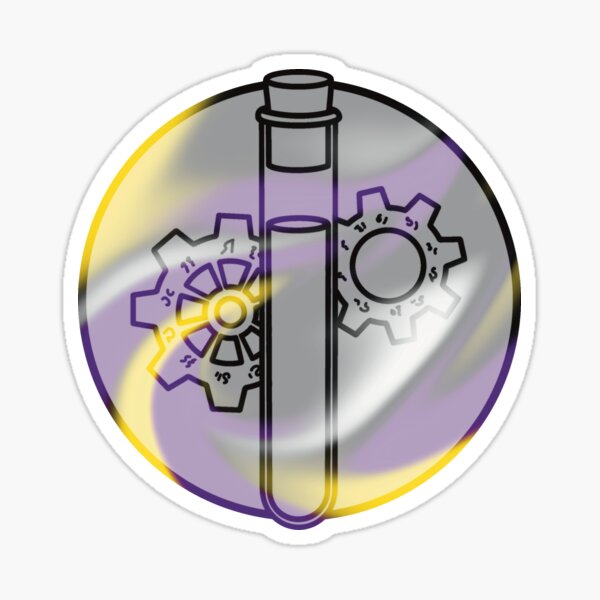 Item preview, Non-binary Artificer Symbol designed and sold by AdlayasDesigns.