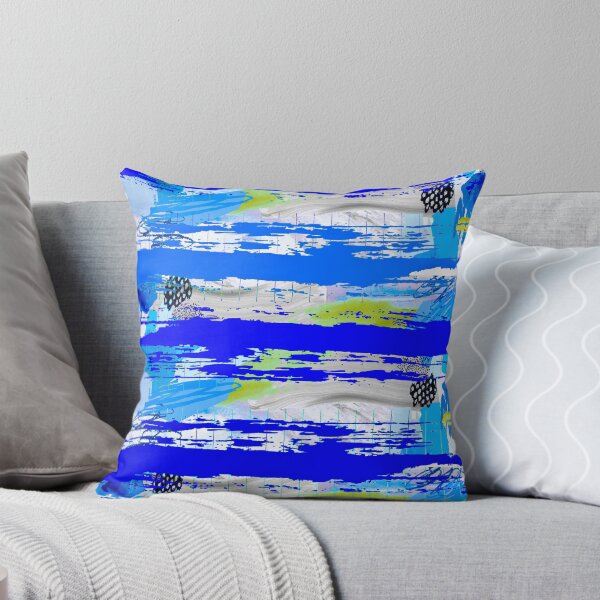 Item preview, Acrylic Stripped Brush Strokes Collage Patterned designed and sold by Designs By YL.