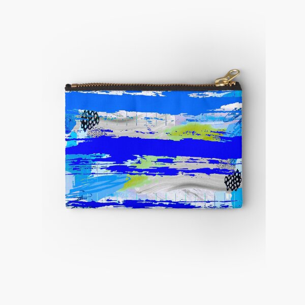 Item preview, Acrylic Stripped Brush Strokes Collage Patterned designed and sold by Designs By YL.