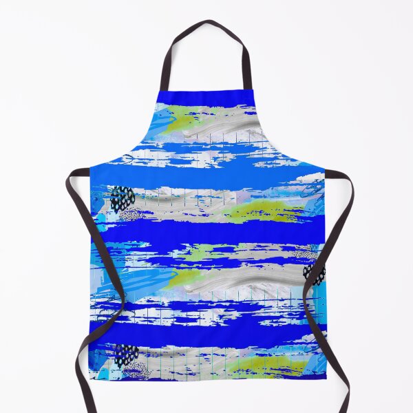 Item preview, Acrylic Stripped Brush Strokes Collage Patterned designed and sold by Designs By YL.