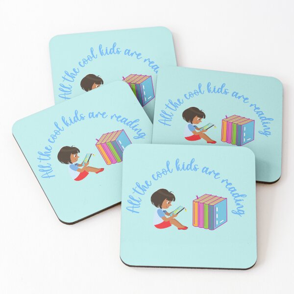 Item preview, All the cool kids are reading designed and sold by Einsteincreates.