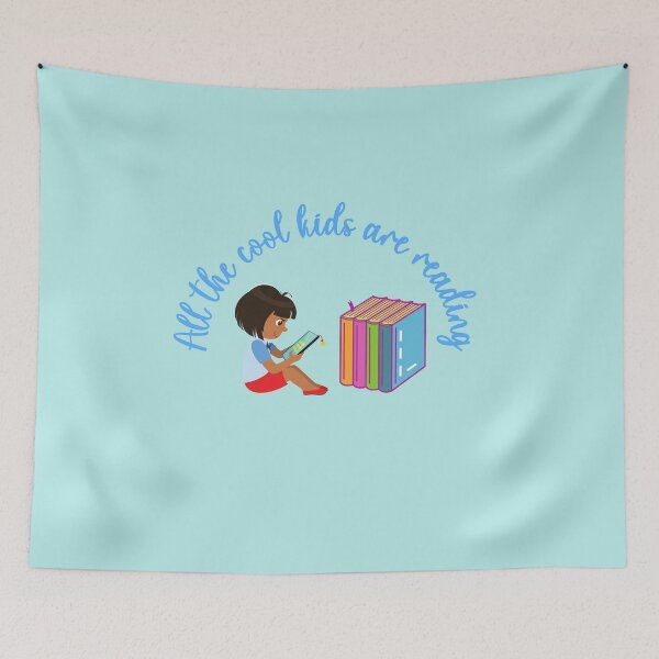 Item preview, All the cool kids are reading designed and sold by Einsteincreates.