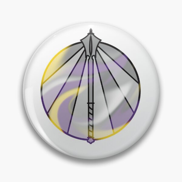 Artikelvorschau, Nicht-binäres Klerikersymbol entworfen und verkauft von AdlayasDesigns.