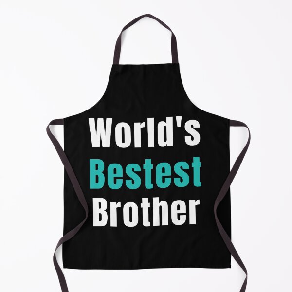 Item preview, World's Bestest Brother Funny Sarcastic Sibling Joke designed and sold by Craftynistia.