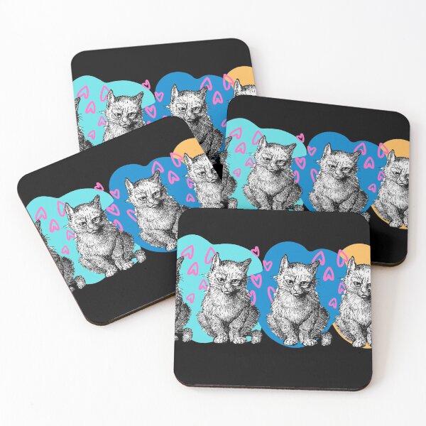 Item preview, Funny Meh Cats designed and sold by Schka.