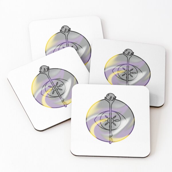 Item preview, Non-binary Warlock Symbol designed and sold by AdlayasDesigns.