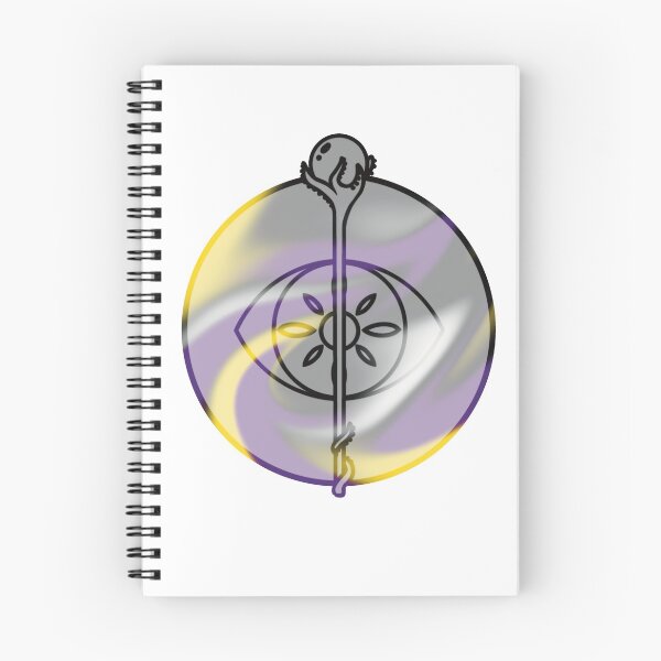 Item preview, Non-binary Warlock Symbol designed and sold by AdlayasDesigns.