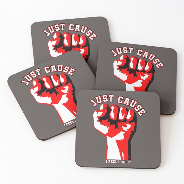 Item preview, Just Cause ('cause; because) I feel like it pun fist funny designed and sold by SolidEarthArt.