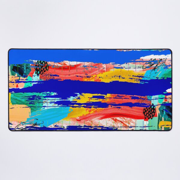 Item preview, Acrylic Stripped Brush Strokes Collage Patterned designed and sold by Designs By YL.