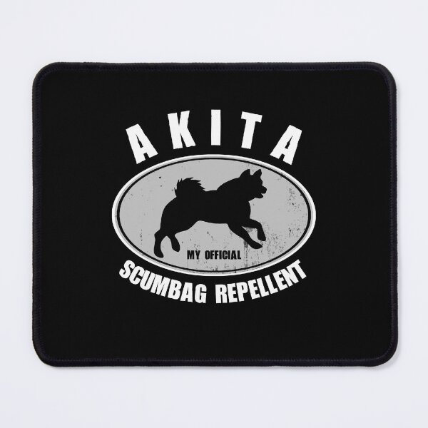 Item preview, Cool Akita My Official Scumbag Repellent Shirt designed and sold by Guarddogdrive.