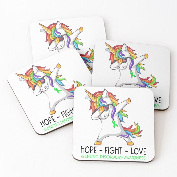 Item preview, Hope Fight Love Genetic Disorders Awareness designed and sold by Brad-FI.