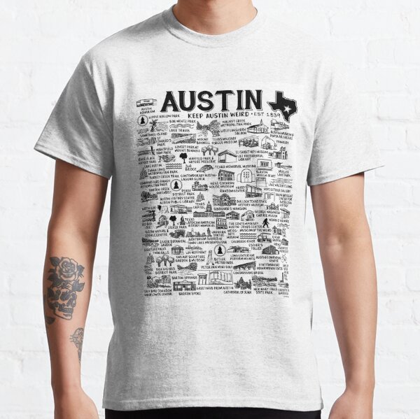 Keep Austin Weird Cactus Tee – Shop Atown