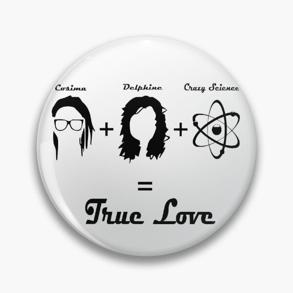 Item preview, FUNNY Orphan Black: Cosima + Delphine + Crazy Science = True Love GIFT designed and sold by KiraSpace.