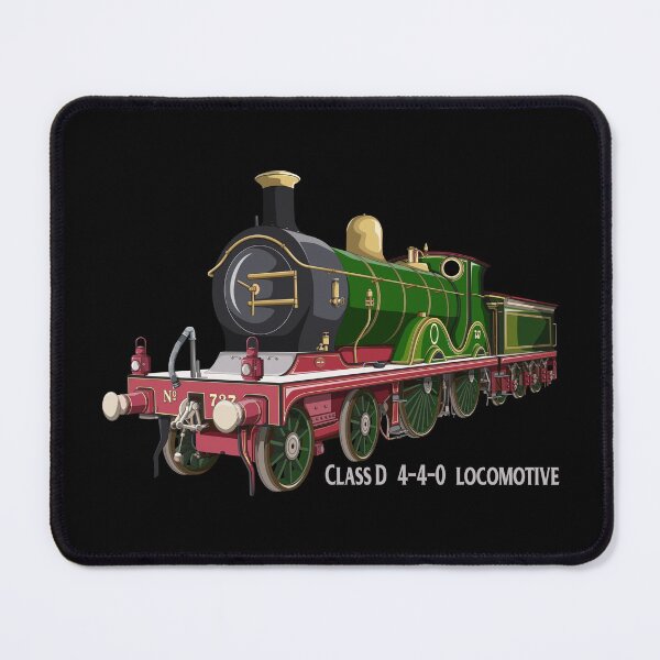 Item preview, Class D 4-4-0 Locomotive SECR British Steam Train Gift designed and sold by Maljonic.