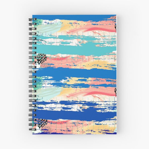 Item preview, Acrylic Stripped Brush Strokes Collage Patterned designed and sold by Designs By YL.