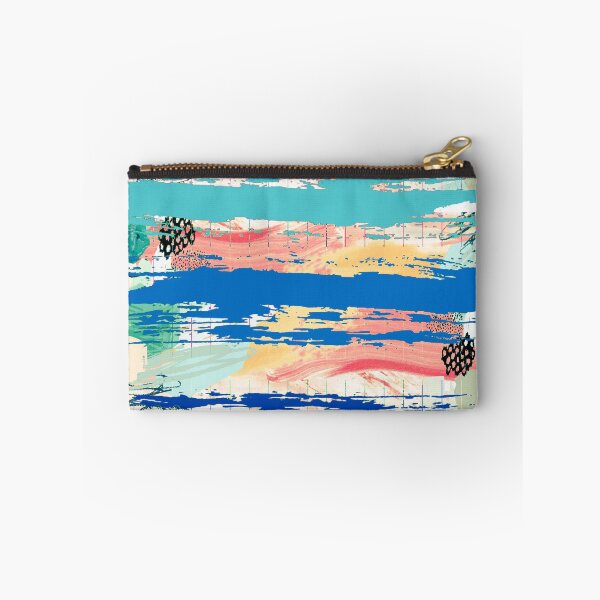 Item preview, Acrylic Stripped Brush Strokes Collage Patterned designed and sold by Designs By YL.