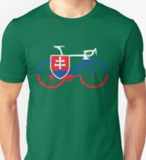 Bike Flag Slovakia (Big) Unisex T-Shirt
