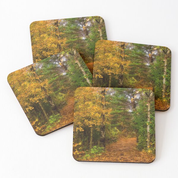 Item preview, Impressions of Forests - A Walk up the Colorful Autumn Path designed and sold by Georgia Mizuleva.